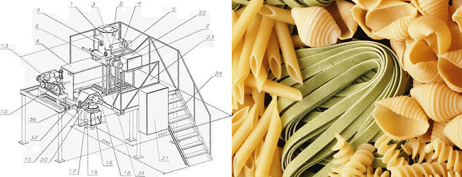 Пресс макаронный ПМ 500